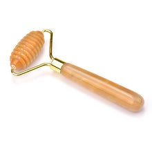 Load image into Gallery viewer, Cecily Braden Yellow Nephrite Sprialled Roller